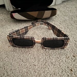 Burberry Classic Plaid Sunglasses